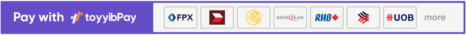 Online Banking FPX & Credit/ Debit Card